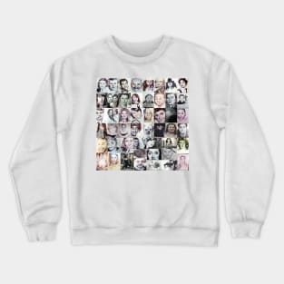 Collage of Artwork by Billy Jackson Crewneck Sweatshirt